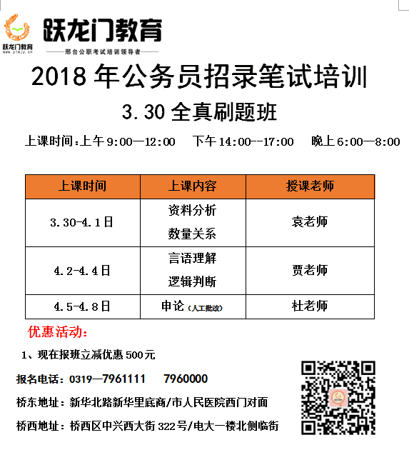 2018年省考刷題班，專項(xiàng)刷題、全真刷題